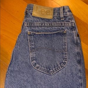 lee high waisted jeans